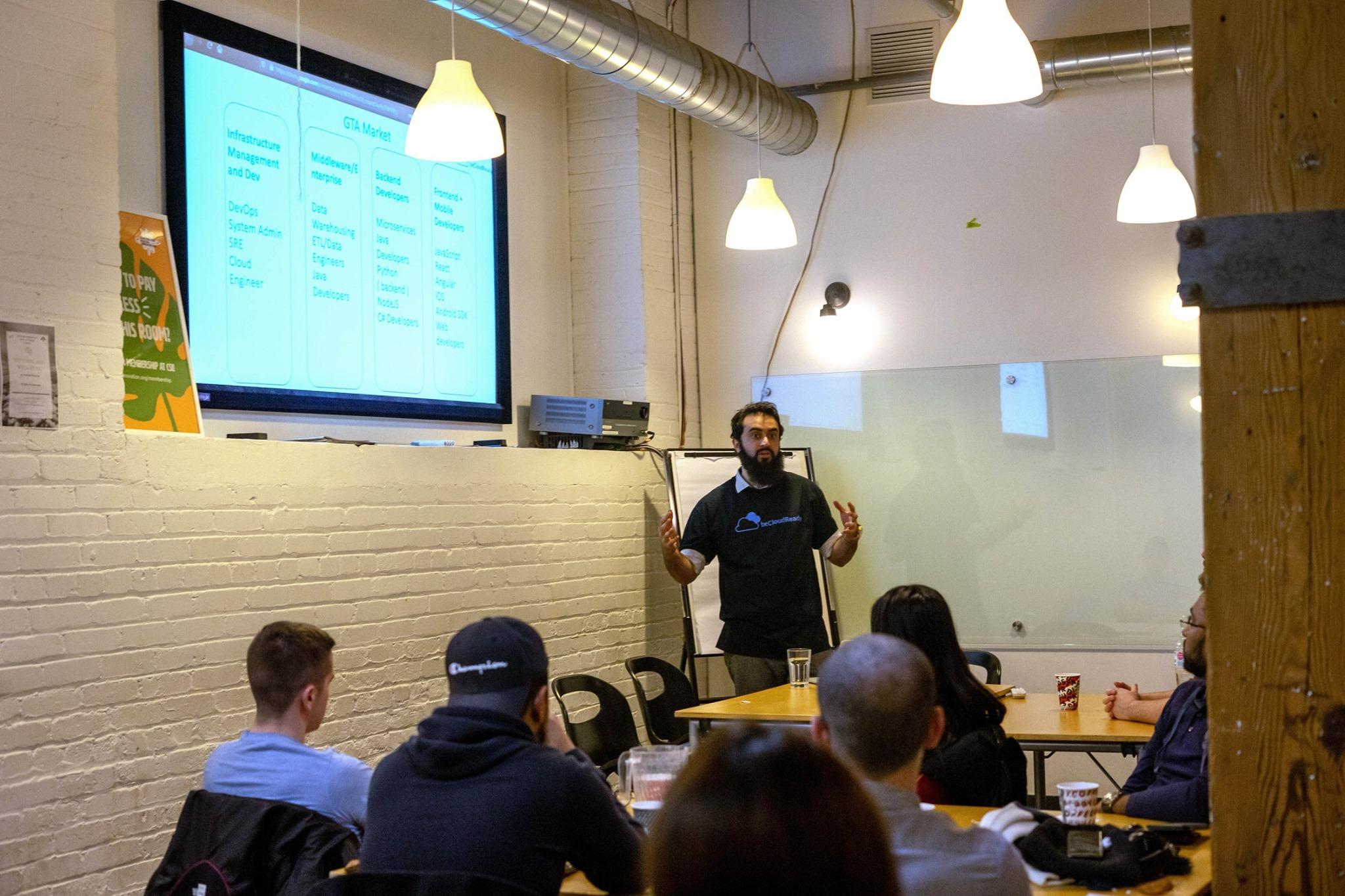 Live mentoring session in progress